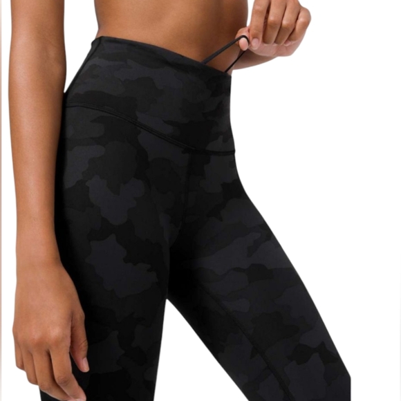 Lululemon Wunder Train High-Rise Tight 25" Camo Women's 10 - Picture 3 of 10